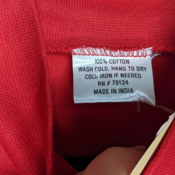 NWT CC Hughes Red Pullover Poncho - Toddler Size ❤️✨ - Picture 6 of 8